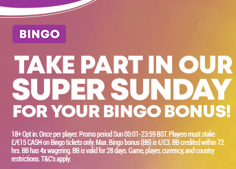 Boylesports Bingo Sign Up Bonus