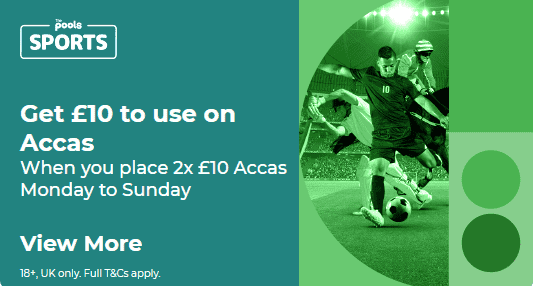 The Pools Acca Sign Up Offer
